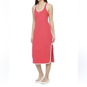 Juicy Couture Towel Terry Midi T-shirt Tank Dress Watermelon NWT size Small